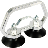 Appareils &agrave; ventouses - Ventouse double industrielle, 30 lb Capacit&eacute;, 3", Barre &agrave; tirer, 7" Longueur de la manche St. Lawrence Industrial & Safety Supply