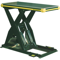 Table &eacute;l&eacute;vatrice hydraulique &agrave; ciseaux Backsaver, Acier, 24" la x 48" lo, Capacit&eacute; 4000 lb St. Lawrence Industrial & Safety Supply