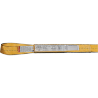 Nylon Slings, Single Ply, Double Eye, Type 3, 3" W x 3' L, 4700 lbs. Vertical Load Limit St. Lawrence Industrial & Safety Supply