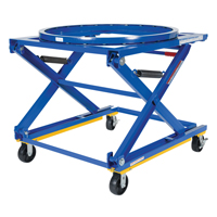 Adjustable Pallet Stand - Mobile, 42-1/2" L x 40" W, 1500 lbs. Cap. St. Lawrence Industrial & Safety Supply