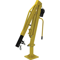 Winch Operated Truck Jib Crane, 500 lbs. (0.25 tons) Capacity, 102' Max. Clearance St. Lawrence Industrial & Safety Supply