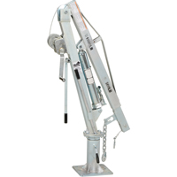 Winch Operated Truck Jib Crane, 500 lbs. (0.25 tons) Capacity, 99" Max. Clearance St. Lawrence Industrial & Safety Supply