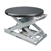 EZ Loader&reg; E Self-Levelling Pallet Positioner - Stainless Platform, 43" L x 43" W, 4000 lbs. Cap. St. Lawrence Industrial & Safety Supply