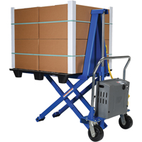 L&egrave;ve-palette &eacute;lectrique, Acier, Capacit&eacute; de 2500 lb St. Lawrence Industrial & Safety Supply