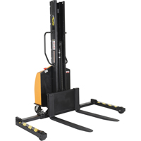 Gerbeur motoris&eacute; avec m&acirc;t &eacute;troit, Fonctionnement &eacute;lectrique, Capacit&eacute; 1500 lb, Lev&eacute;e max 63" St. Lawrence Industrial & Safety Supply