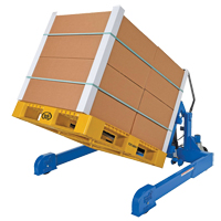 Basculeur ergonomique &agrave; chevauchement, Bascule 90°, Capacit&eacute;e 2000 lb, 72-13/16" lo x 57-1/4" la x 29-1/4" h St. Lawrence Industrial & Safety Supply