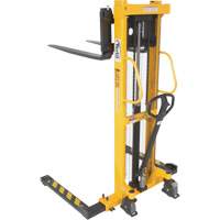 Gerbeur hydraulique manuel, Fonctionnement Pompe manuelle, Capacit&eacute; 2000 lb, Lev&eacute;e max 63" St. Lawrence Industrial & Safety Supply