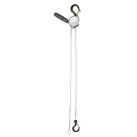 Mini Lever Hoist, 5' Lift, 500 lbs. (0.25 tons) Capacity, Zinc Plated Chain St. Lawrence Industrial & Safety Supply