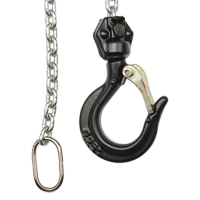 Mini Lever Hoist, 5' Lift, 500 lbs. (0.25 tons) Capacity, Zinc Plated Chain St. Lawrence Industrial & Safety Supply