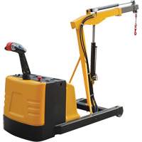 Electric Powered Floor Crane, 8.8' Lift, 1500 lbs. (0.75 tons), 44-1/4" Arm, 62-1/4" H St. Lawrence Industrial & Safety Supply