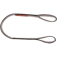 Polyester Web Sling, Double Ply, Double Eye, Type 3, 4" W x 6' L, 11000 lbs. Vertical Cap. St. Lawrence Industrial & Safety Supply