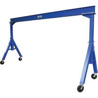 Adjustable Height Gantry Crane, 15' L, 4000 lbs. (2 tons) Capacity St. Lawrence Industrial & Safety Supply