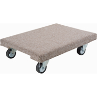 Wood Dollies - Medium-Duty, Polyolefin Wheels, 900 lbs. Capacity, 18" W x 24" D x 7" H St. Lawrence Industrial & Safety Supply