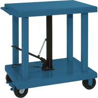 Table de travail hydraulique, 48" lo x 32" la, Acier, Capacit&eacute; 2000 lb St. Lawrence Industrial & Safety Supply