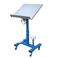 Mobile Tilting Work Table St. Lawrence Industrial & Safety Supply