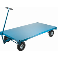 Platform Trucks - Ergonomic Platform Wagon Trucks, 36" W x 72" L, 1000 lbs. Capacity St. Lawrence Industrial & Safety Supply