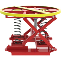Pallet Pal&reg; 360 Spring Level Loader, 43-5/8" L x 43-5/8" W, 4500 lbs. Cap. St. Lawrence Industrial & Safety Supply