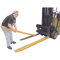 Rallonges de fourches, 63" l x 7" la, Pour des largeurs de fourches 6" St. Lawrence Industrial & Safety Supply