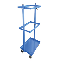 Chariot &agrave; cueillette, Acier, 30-11/16" la x 19-1/4" p, 3 tablettes, Capacit&eacute; 300 lb St. Lawrence Industrial & Safety Supply