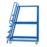 Chariot &agrave; cueillette, Acier, 21-7/8" la x 56-1/8" p, 3 tablettes, Capacit&eacute; 1000 lb St. Lawrence Industrial & Safety Supply