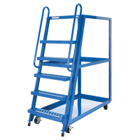Chariot &agrave; cueillette, Acier, 27-7/8" la x 56-1/8" p, 3 tablettes, Capacit&eacute; 1000 lb St. Lawrence Industrial & Safety Supply