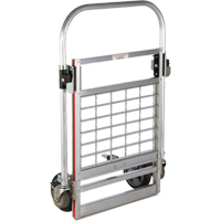 Chariot &agrave; plateforme repliable &agrave; quatre roues, Aluminium, 750 lb, 31" lo x 23-1/4" la, Hauteur 39" St. Lawrence Industrial & Safety Supply