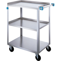 Chariot &agrave; tablettes, 3 Tiers, 18" la x 39" h x 31" p, Capacit&eacute; 500 lb St. Lawrence Industrial & Safety Supply