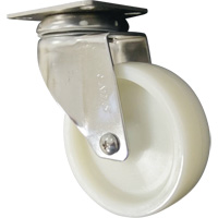 Roulette, Pivotant, 4" (101,6 mm), Nylon, 200 lb (91 kg) St. Lawrence Industrial & Safety Supply
