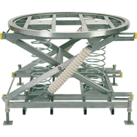 Spring-Operated Pallet Lifters - Pallet Pal&reg;, 43-5/8" L x 43-5/8" W, 4500 lbs. Cap. St. Lawrence Industrial & Safety Supply