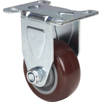 Caster, Rigid, 3" (76 mm), Polyurethane, 230 lbs. (104 kg.) St. Lawrence Industrial & Safety Supply