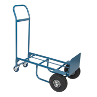Convertible Deluxe Hand Truck, Steel, 800 lbs. Capacity St. Lawrence Industrial & Safety Supply