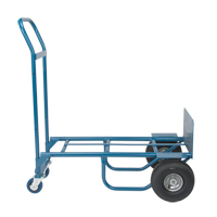 Convertible Deluxe Hand Truck, Steel, 800 lbs. Capacity St. Lawrence Industrial & Safety Supply