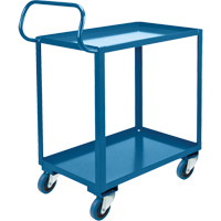 Ergonomic Shelf Truck, 800 lbs. Capacity, Steel, 20" W x 37" H x 32" D, Lip Up St. Lawrence Industrial & Safety Supply