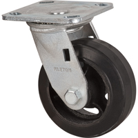 Mold-on Caster, Swivel, 5" (127 mm), Rubber, 440 lbs. (199 kg.) St. Lawrence Industrial & Safety Supply