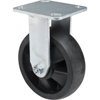 Roulettes haute temp&eacute;rature, Fixe, 6" (152,4 mm), Nylon, 880 lb (399 kg) St. Lawrence Industrial & Safety Supply