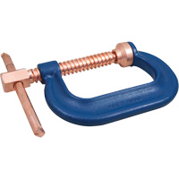 Serre-joint forg&eacute; robuste, Capacit&eacute; de 6" (152 mm), Profondeur de gorge de  St. Lawrence Industrial & Safety Supply