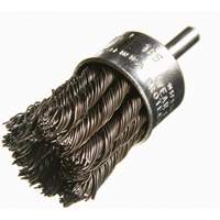 Brosses mont&eacute;es &agrave; fils nou&eacute;s, 1" dia., dia. Des fils 0,012", Tige 1/4" St. Lawrence Industrial & Safety Supply