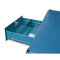 Mobile Service Cart, 2 Tiers, 24" W x 57" H x 40" D, 1200 lbs. Capacity St. Lawrence Industrial & Safety Supply