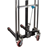 Hydraulic Platform Lift Stacker, Foot Pump Operated, 880 lbs. Capacity, 60" Max Lift St. Lawrence Industrial & Safety Supply