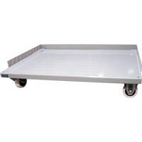 Mobile Dolly Base for Deep Door Storage Cabinets, 38" W x 24" D x 7" H, 1500 lbs. Capacity St. Lawrence Industrial & Safety Supply