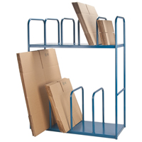 Support &agrave; deux niveaux pour boîtes de carton St. Lawrence Industrial & Safety Supply