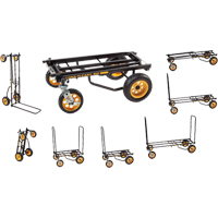 Transporteur d'&eacute;quipement 8 en 1 RockNRoller Multi-Cart, tout terrain, Acier, Capacit&eacute; 500 lb St. Lawrence Industrial & Safety Supply