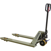 Transpalettes &agrave; &eacute;l&eacute;vation rapide, Acier, 48" lo x 27" la, Capacit&eacute; 5500 lb St. Lawrence Industrial & Safety Supply