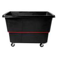 Chariot utilitaire &agrave; usage intensif, Plastique recycl&eacute; noir, 59"/34-5/8" lo x 34"/59-1/64" la x 42-1/16"/42-7/8" h, Volume 27 pi³, Capacit&eacute; 1200 lb St. Lawrence Industrial & Safety Supply