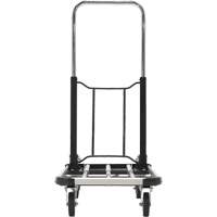 Chariot &agrave; plateforme repliable, Acier inoxydable, 300 lb, 28" lo x 16" la, Hauteur 33-1/2" St. Lawrence Industrial & Safety Supply