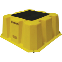 Nestable Industrial Step Stools, 25" x 25" x 10-1/2" High St. Lawrence Industrial & Safety Supply