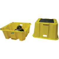 Nestable Industrial Step Stools, 25" x 25" x 10-1/2" High St. Lawrence Industrial & Safety Supply