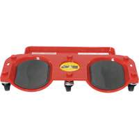 Socle roulant pour les genoux, Plastique, Rouge, Capacit&eacute; 350 lb St. Lawrence Industrial & Safety Supply