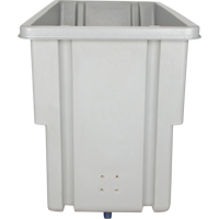 Tilt Truck, Polyethylene, 0.625 cu. yd., 500 lbs. Load Capacity St. Lawrence Industrial & Safety Supply