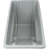 Tilt Truck, Polyethylene, 0.625 cu. yd., 500 lbs. Load Capacity St. Lawrence Industrial & Safety Supply